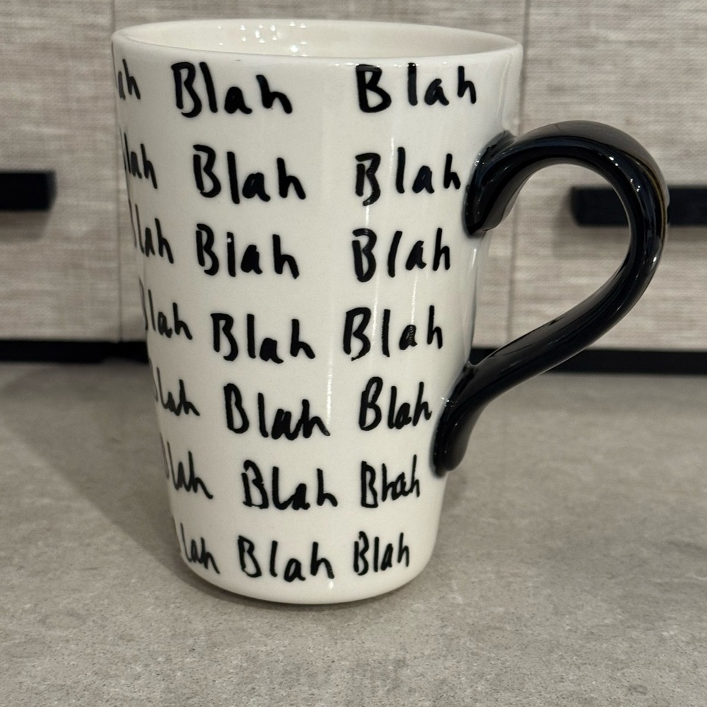 Blah Blah Blah Mug - Hugo Guinness for J.Crew